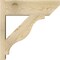 Ekena Millwork Funston Slat Rough Sawn Outlooker, Douglas Fir, 8"W x 24"D x 24"H OUT08X24X24FST06RDF - alternate 4